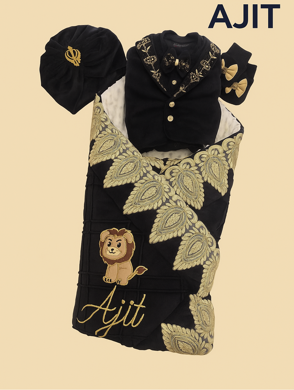 The Black And Gold Lion Combo Set