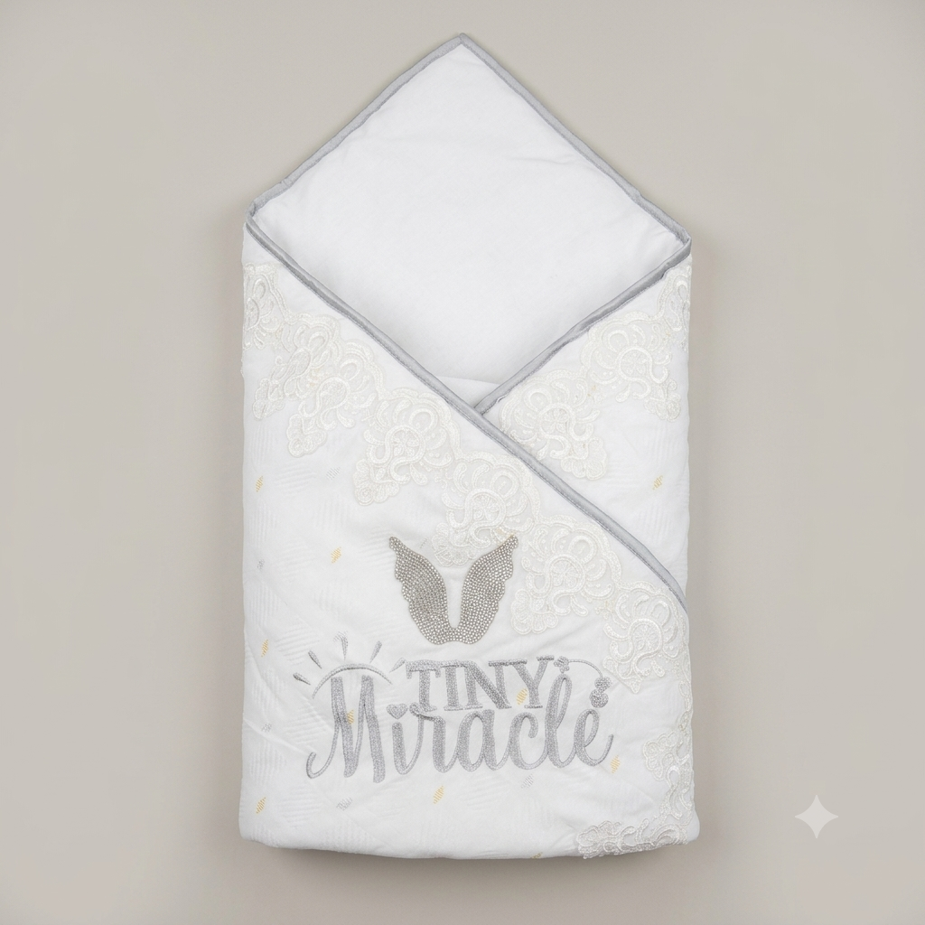 Silver Lace Tiny Miracle Wrap