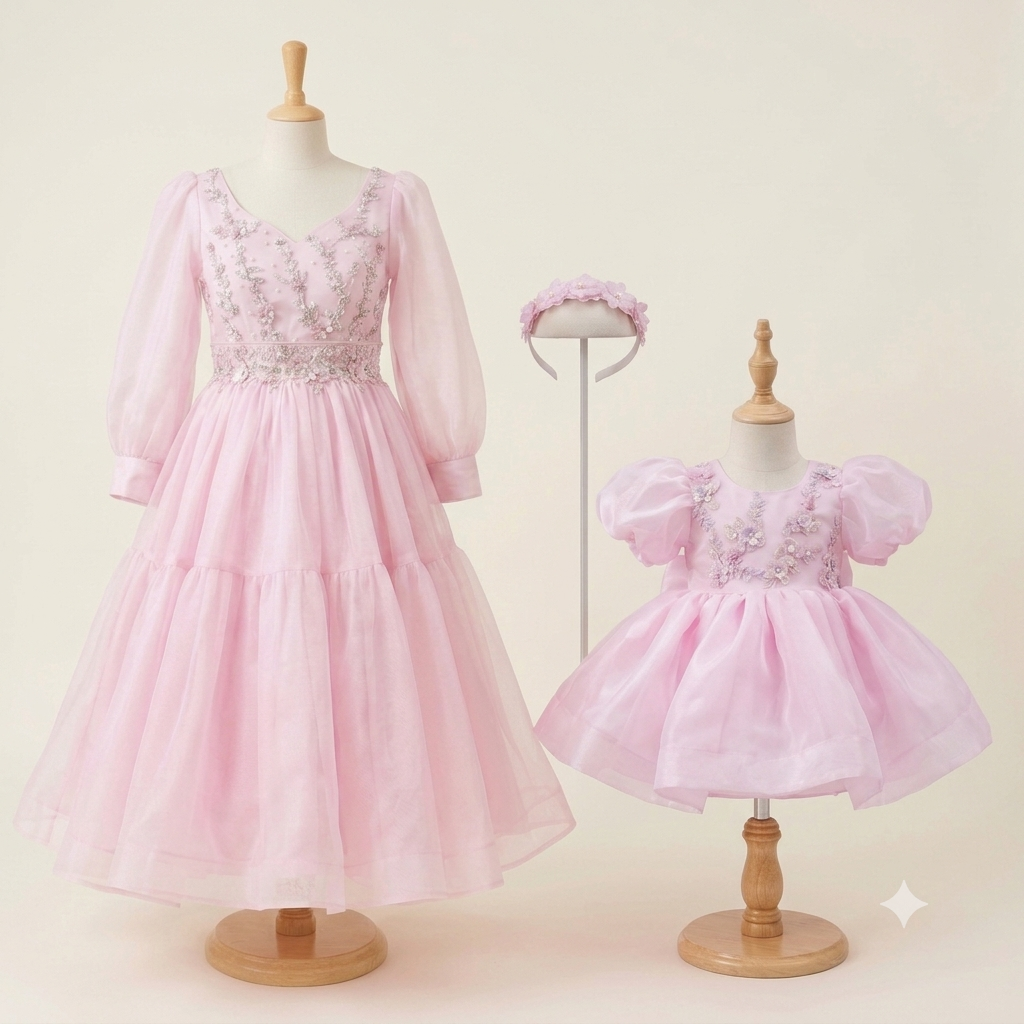 Pink Royal Charm Twinning Set