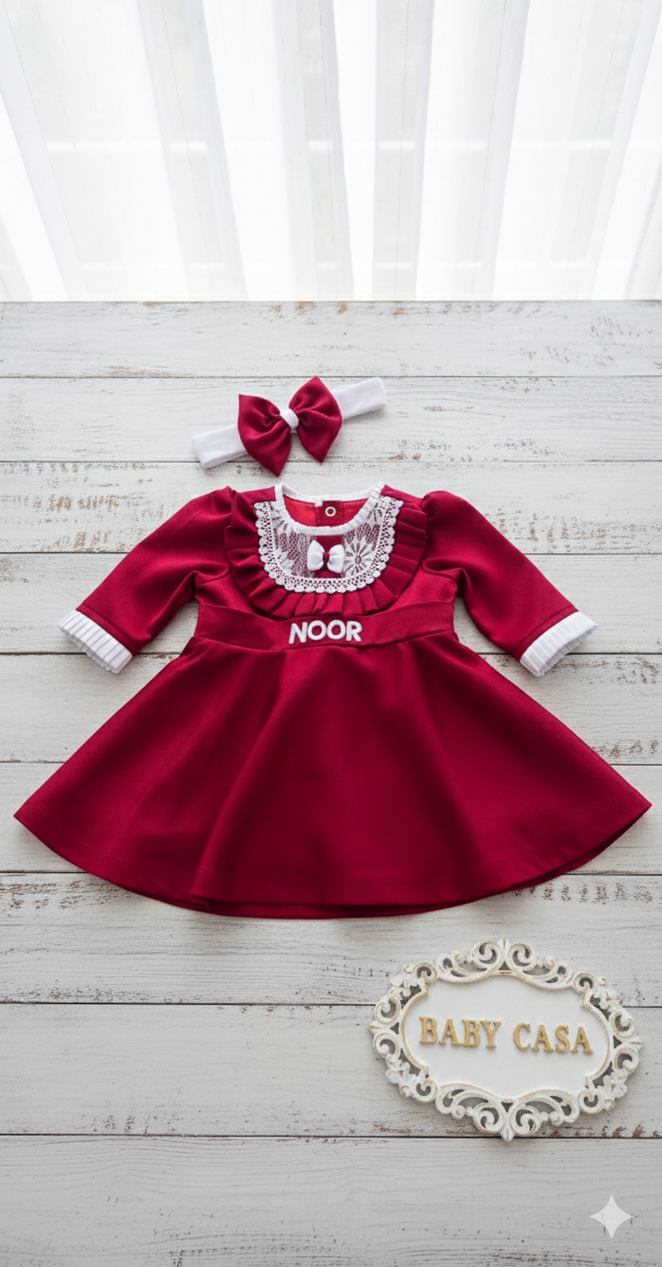 The Vintage Rose Ruffle Set