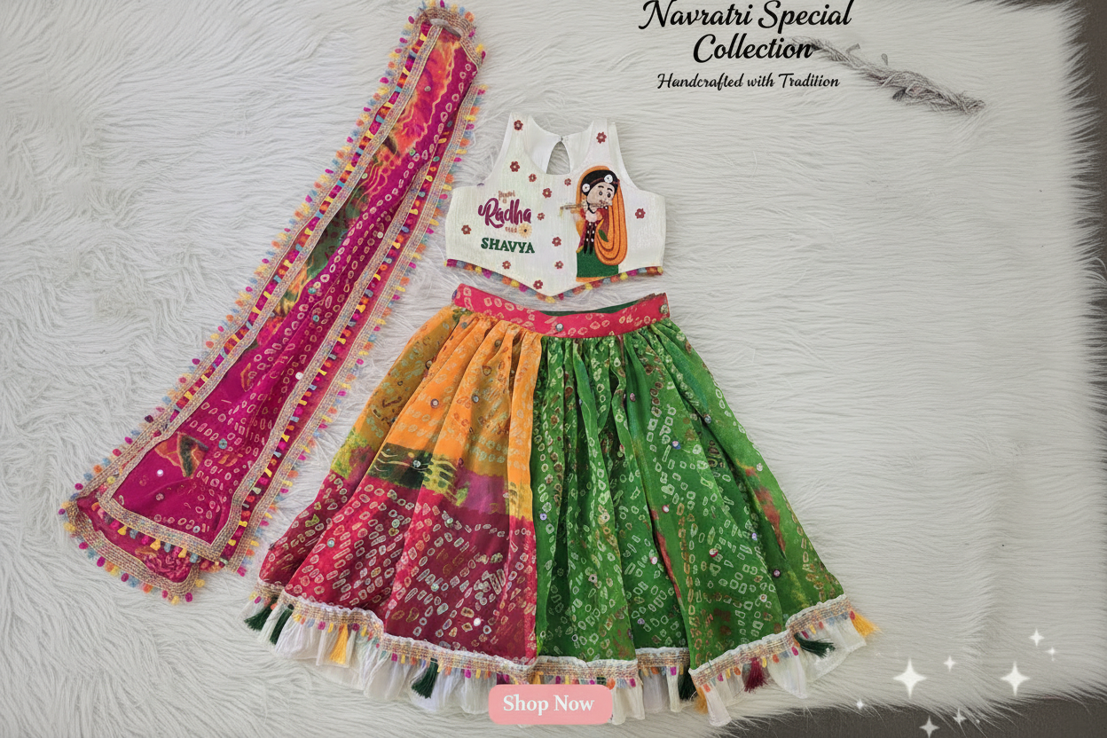 Navratri Special: Radha Lehanga Choli Set