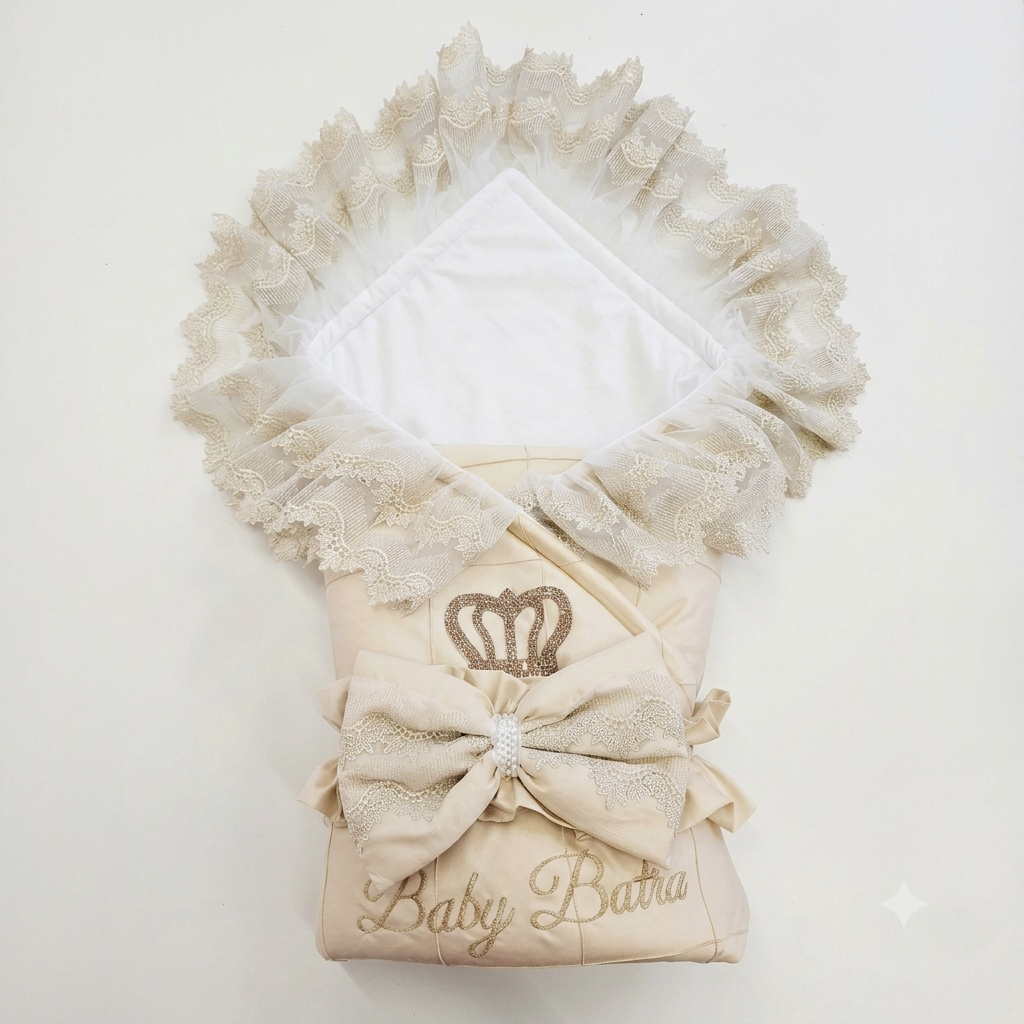 Regal Lace Crown Wrap
