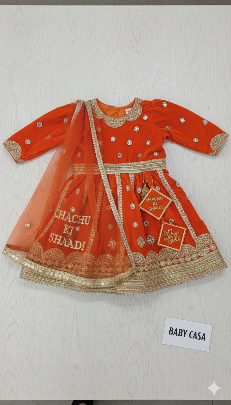 The 'Shaadi Special' Custom Velvet Dress