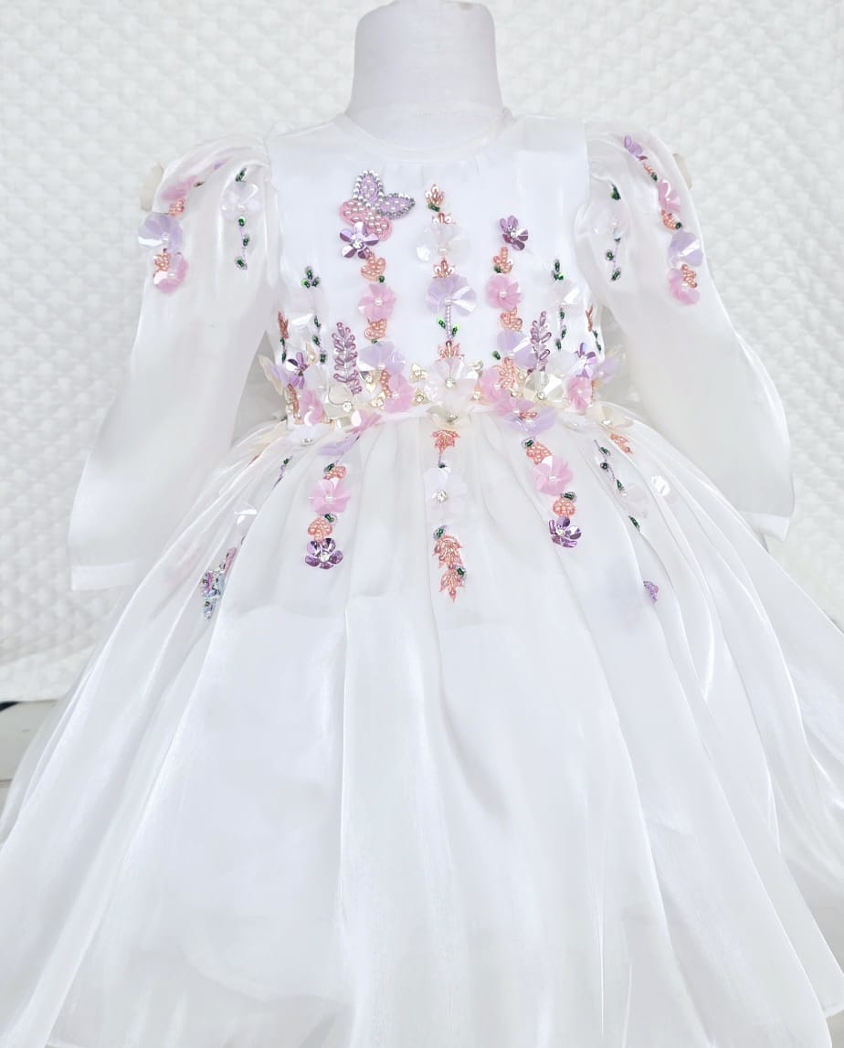The White Floral Handwork