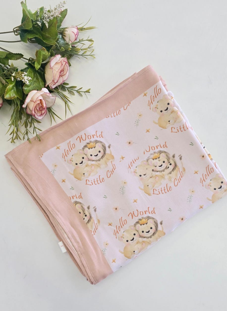 The Little Cub Swaddle Sheet