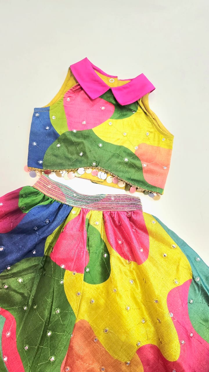 The Vibrant Lehenga Set