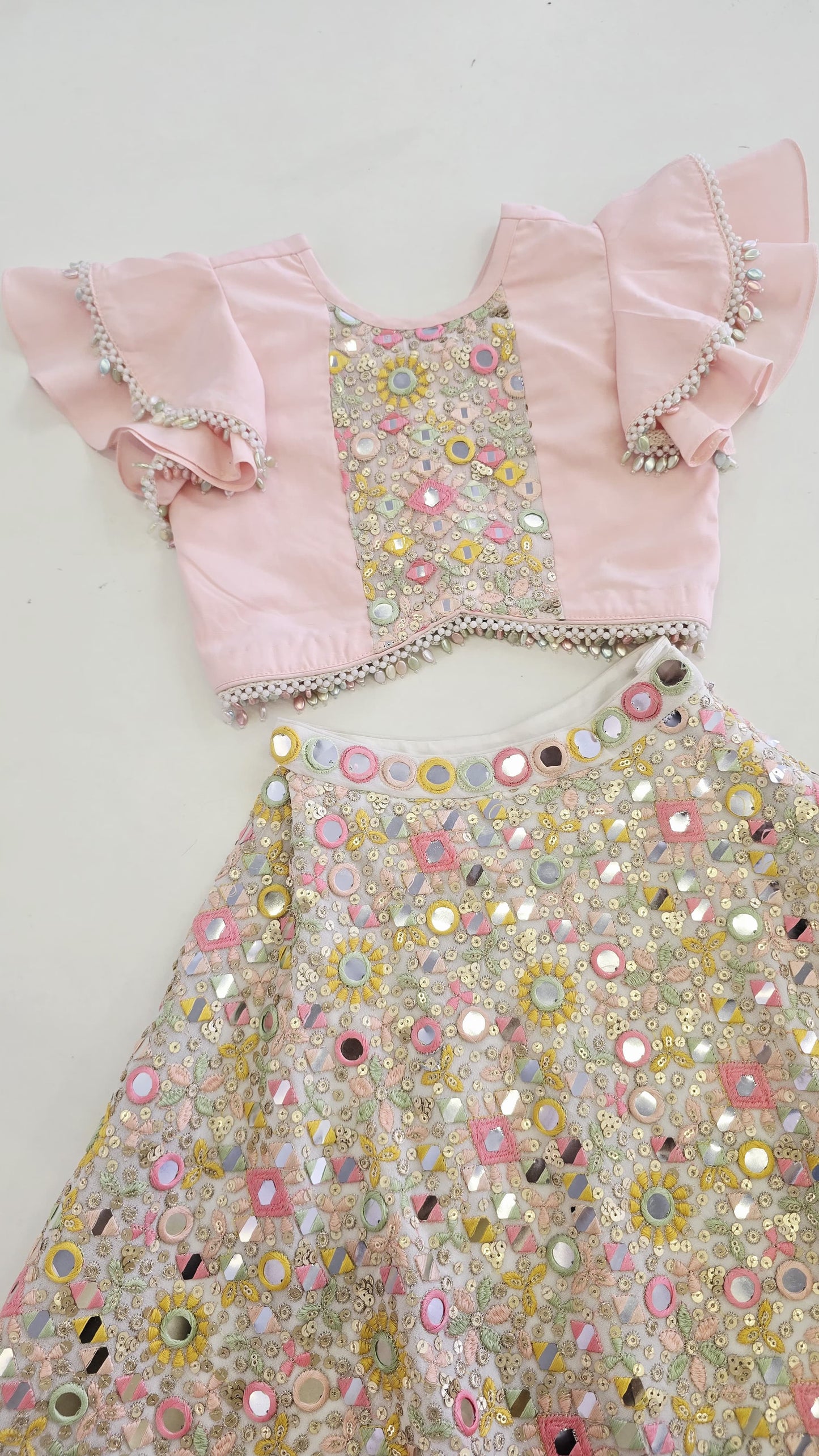 The Mirror Work Lehenga Set
