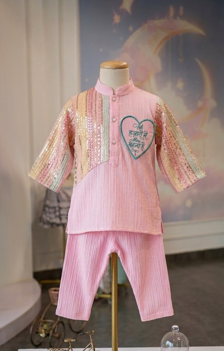 The "Behena" Sequin Kurta Set