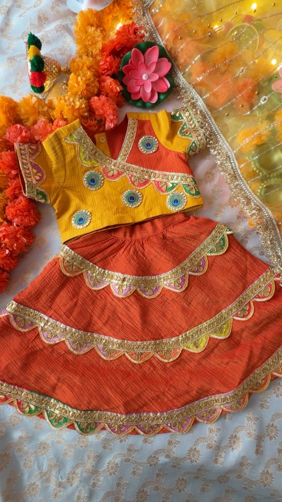 Radha Janmashtami outfit