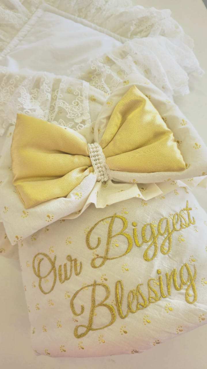 The Tiny feet Blessing Wrap