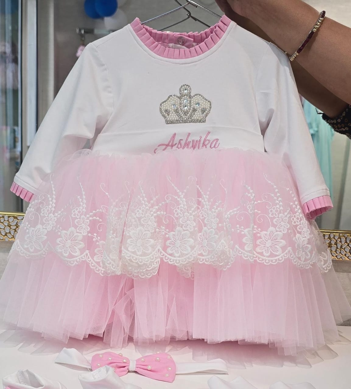 Semi Formal Girls frock-4