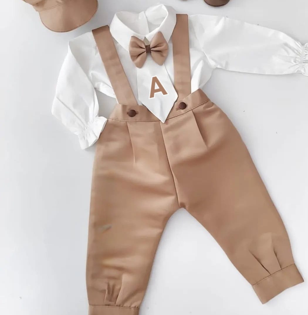 The Classic Initial Tie Suspender Set (3-Piece)