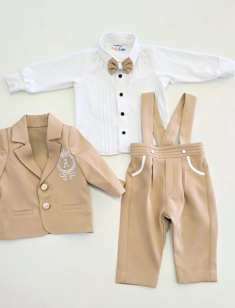 The Chikoo Color Blazer Suit