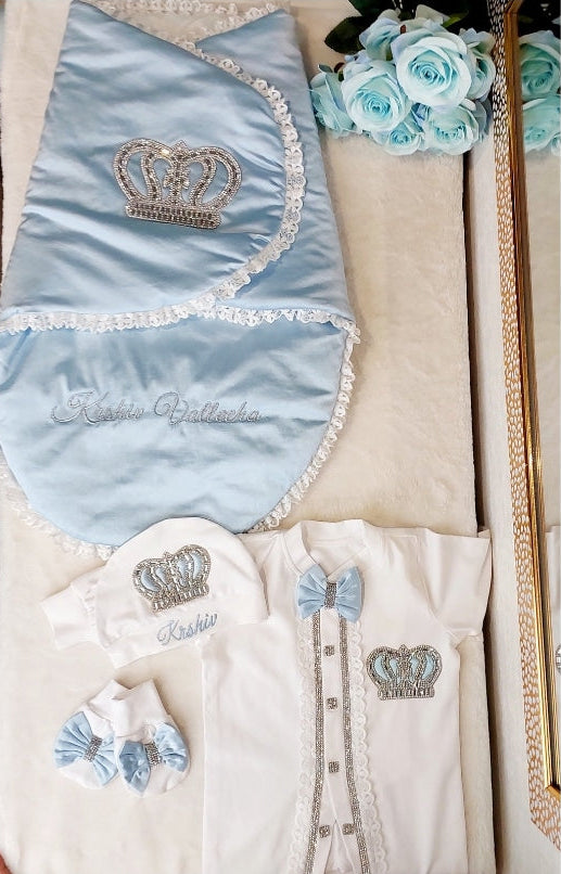 The Blue Crown Swaddler
