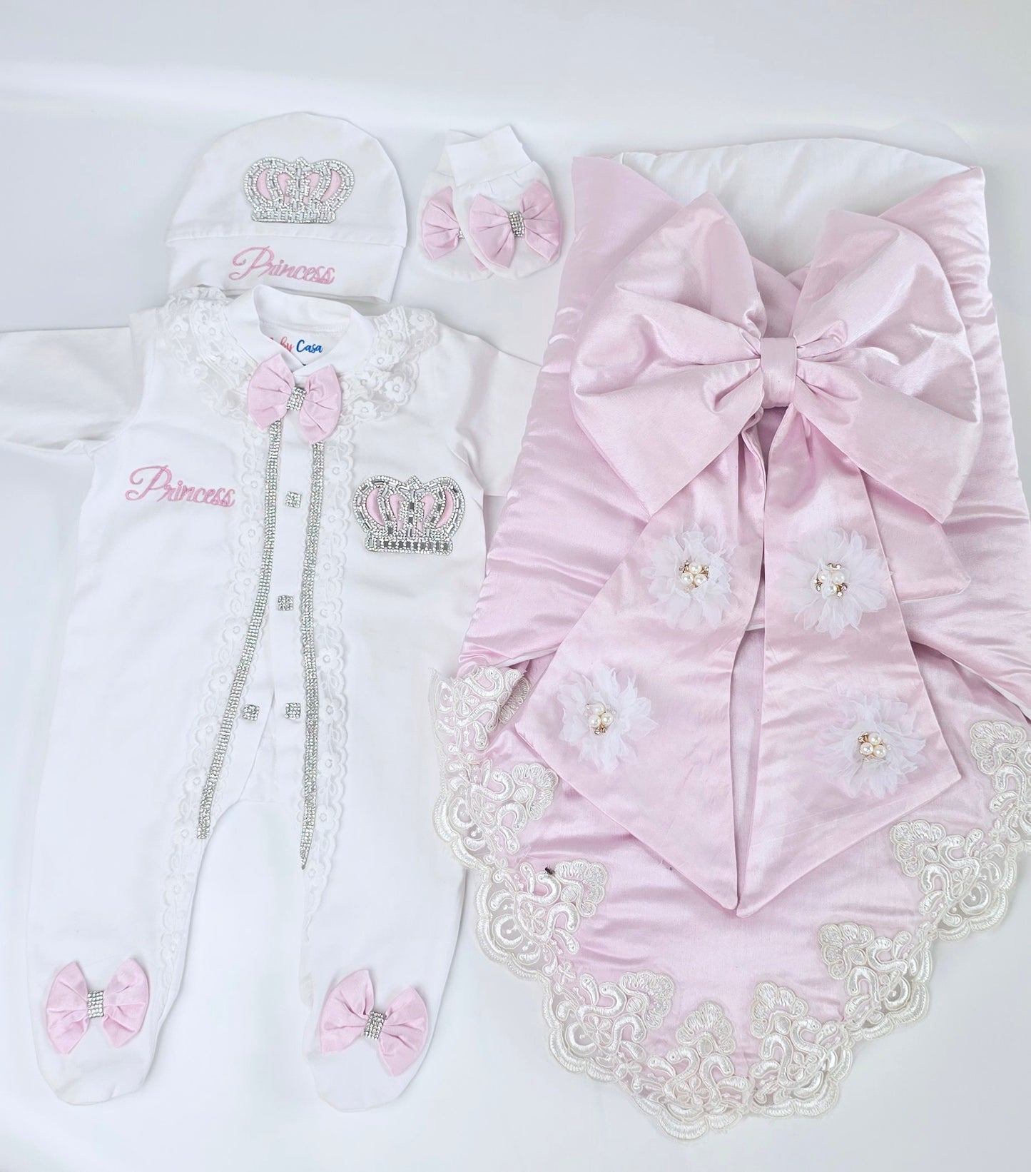 The Bow Swaddler Set