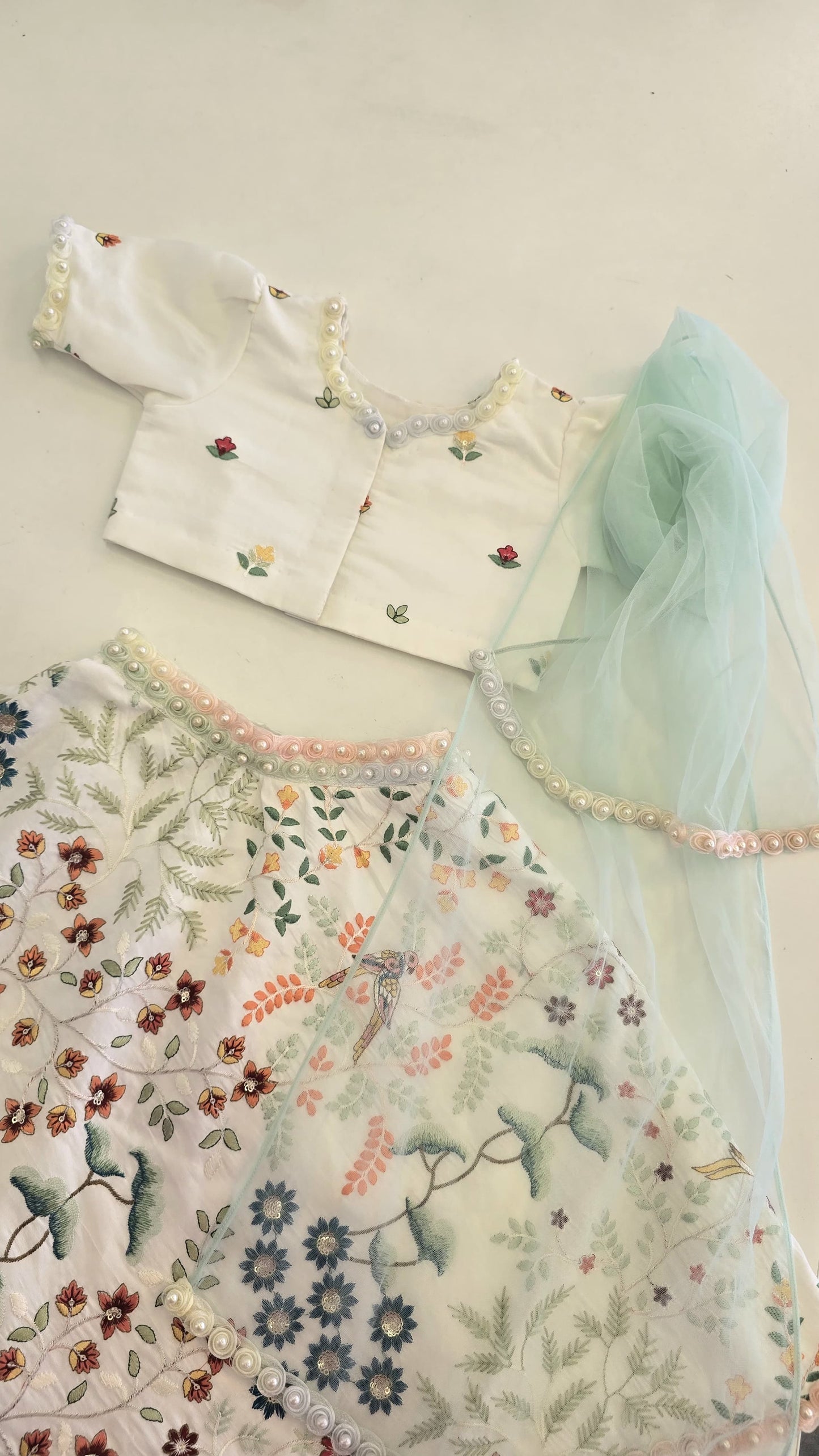 The Elegant Embroidered Lehenga Set