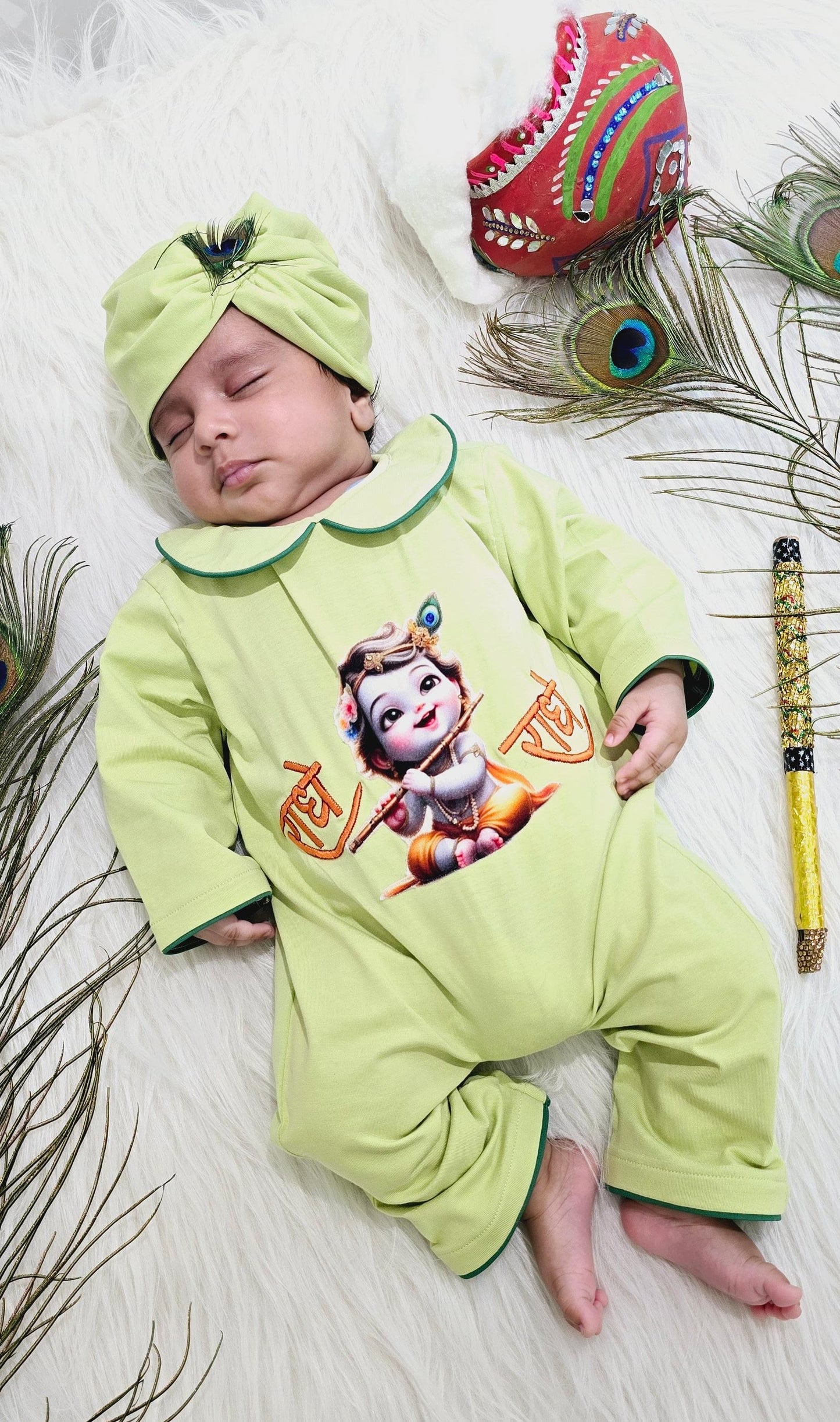 Radhe Radhe Romper Set