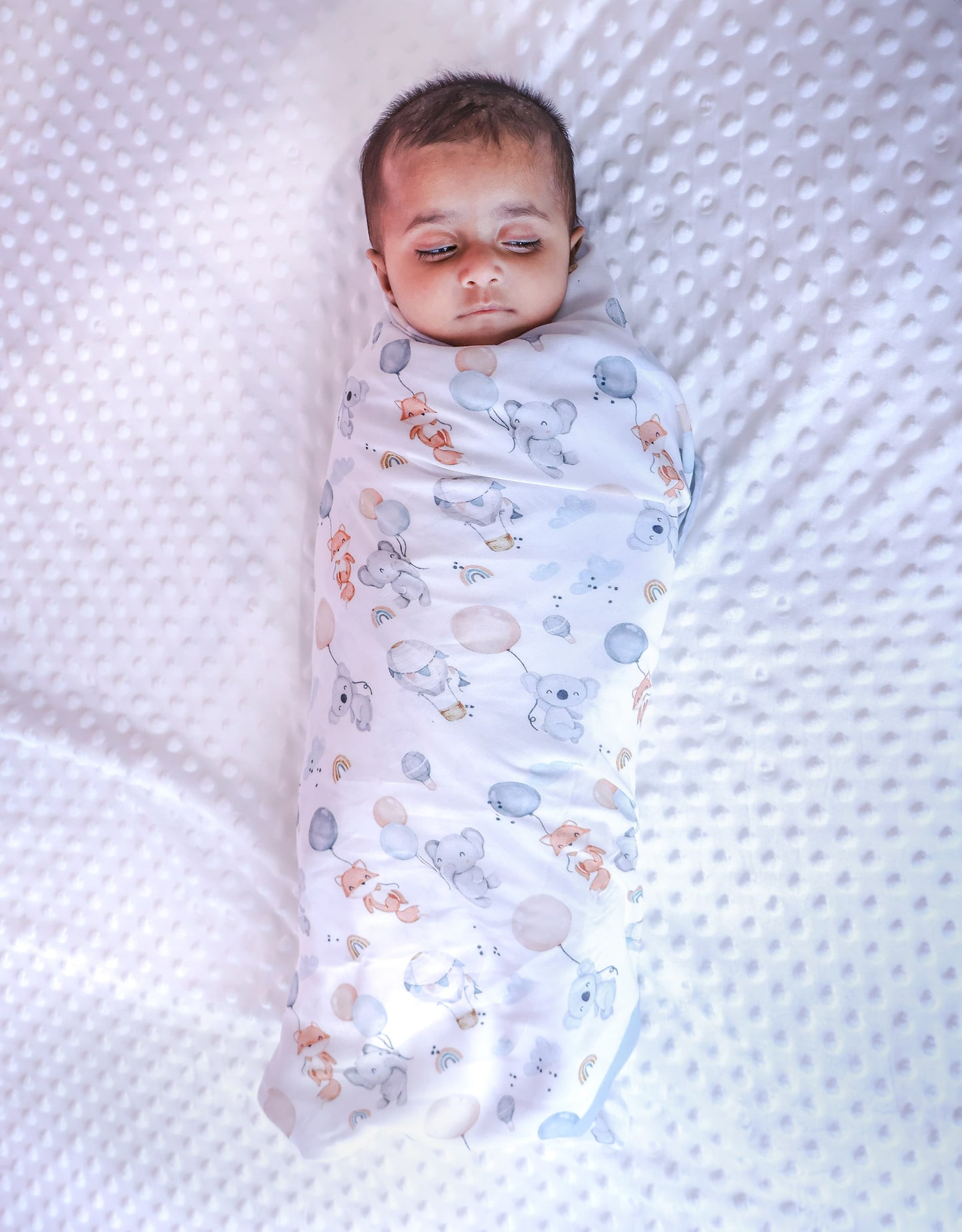 The Cute Animal Swaddle Sheet