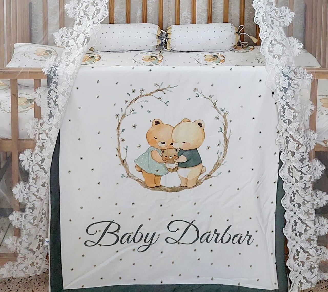 The Teddy Family Blanket