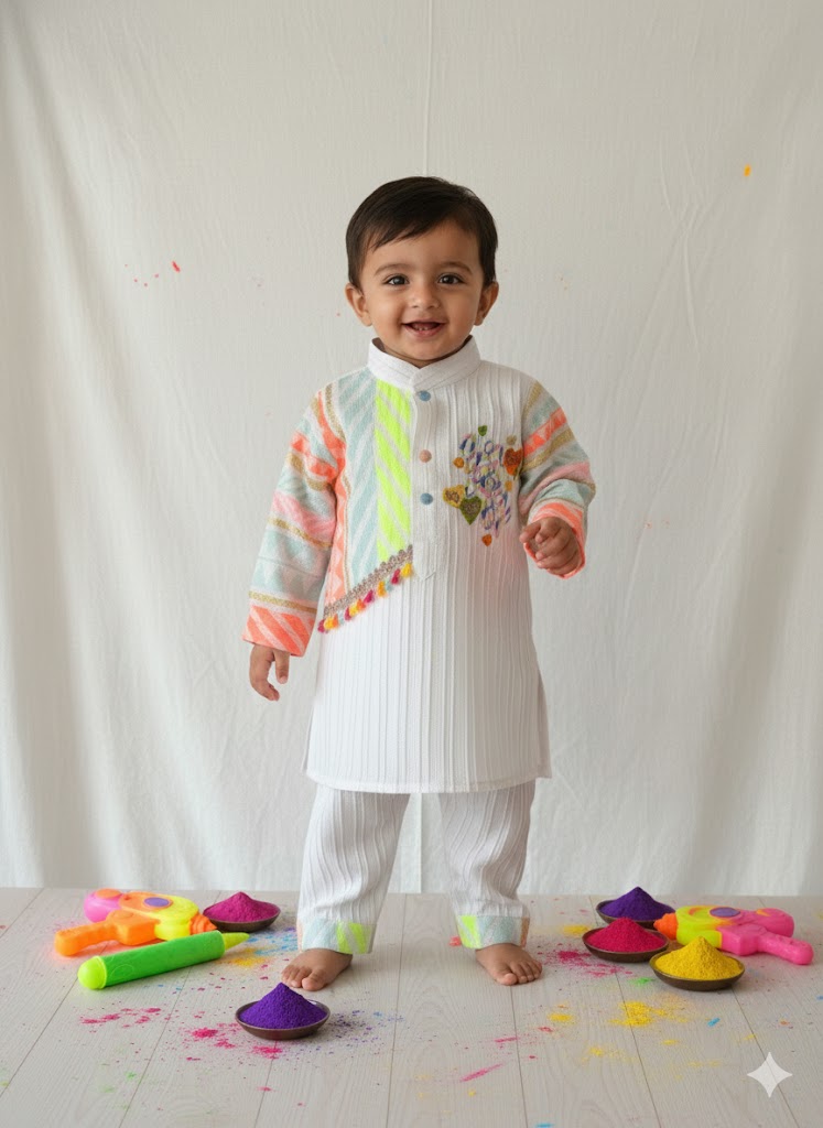 Holi Outfit For Boy