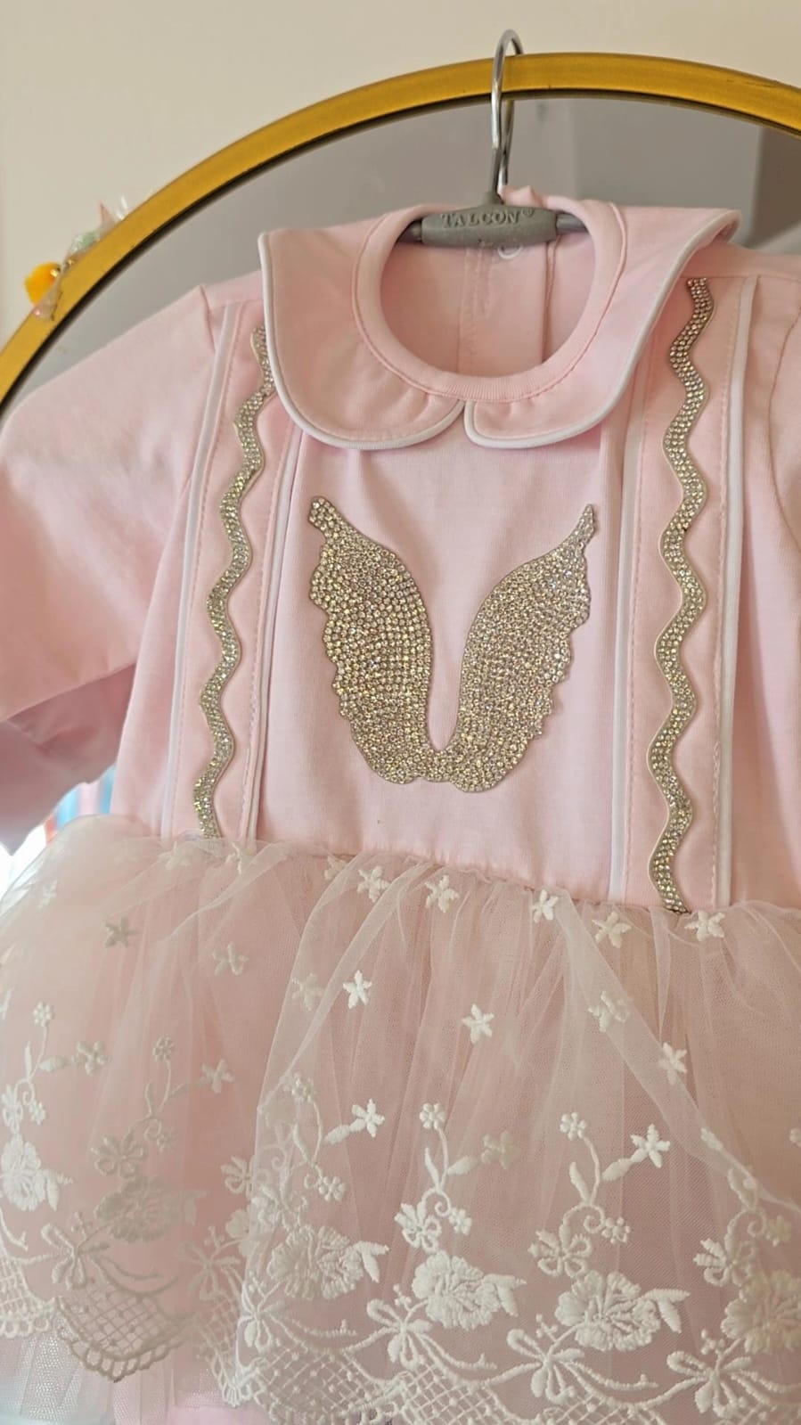 Pretty In Pink Romper Frock