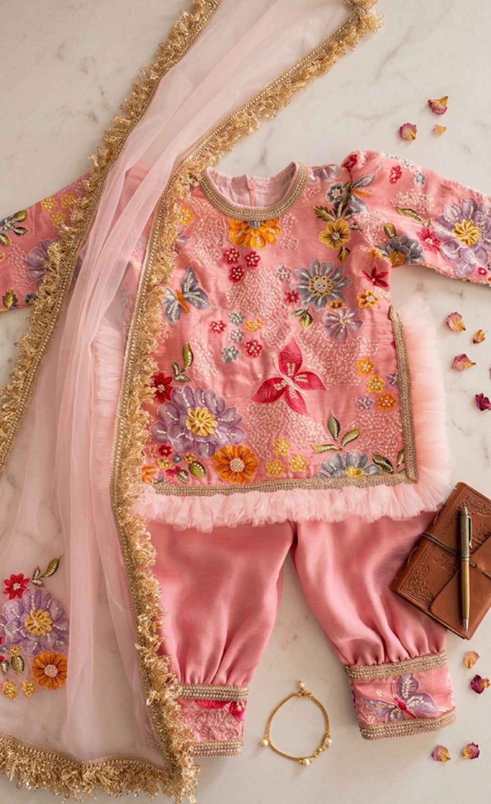 The Noor Blossom Ethnic Set