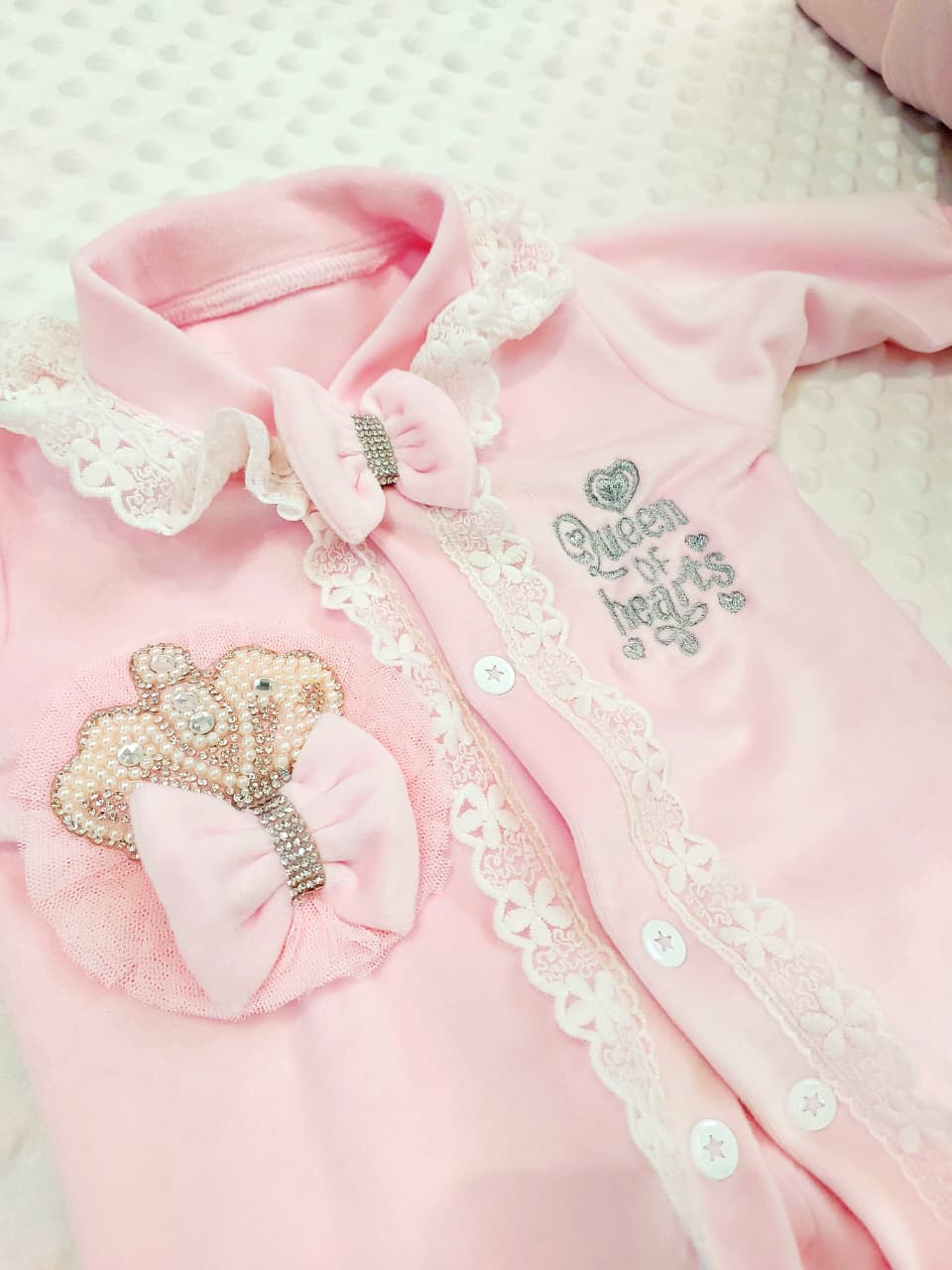 Bow Wrap & Romper Themed Set