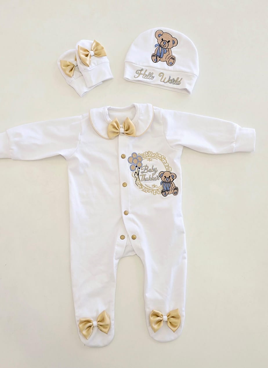 The Teddy Bear Romper Set
