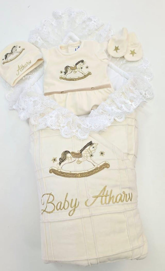 The Ivory Horse Combo Set