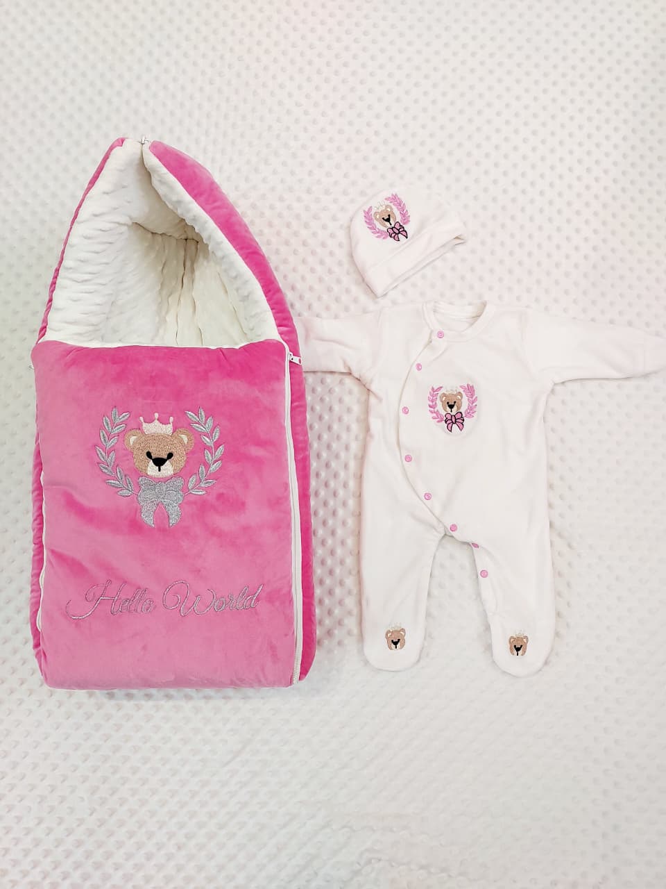 Bow Wrap & Romper Themed Set