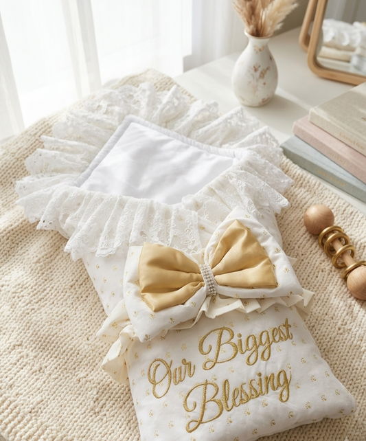 The Tiny feet Blessing Wrap