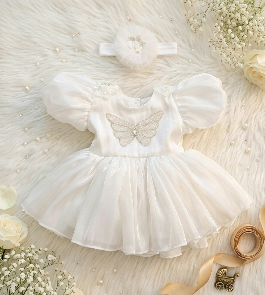 Shimmering Angelic Frock