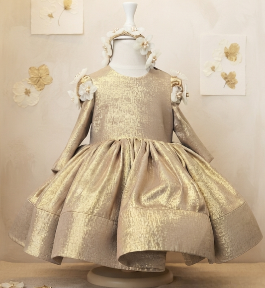 Metallic Gold Frock