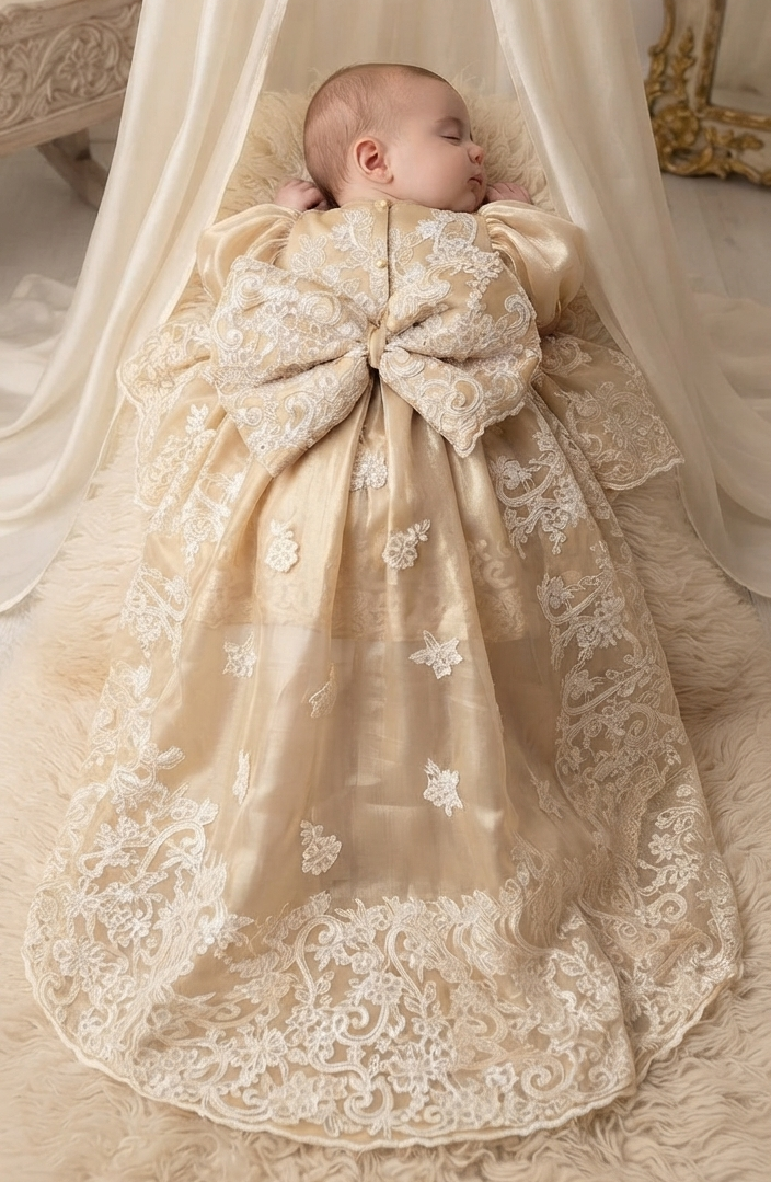 The Vintage Gold Frock