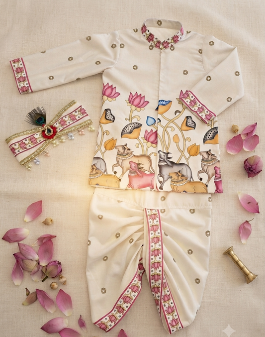 The ivory kanha outfit