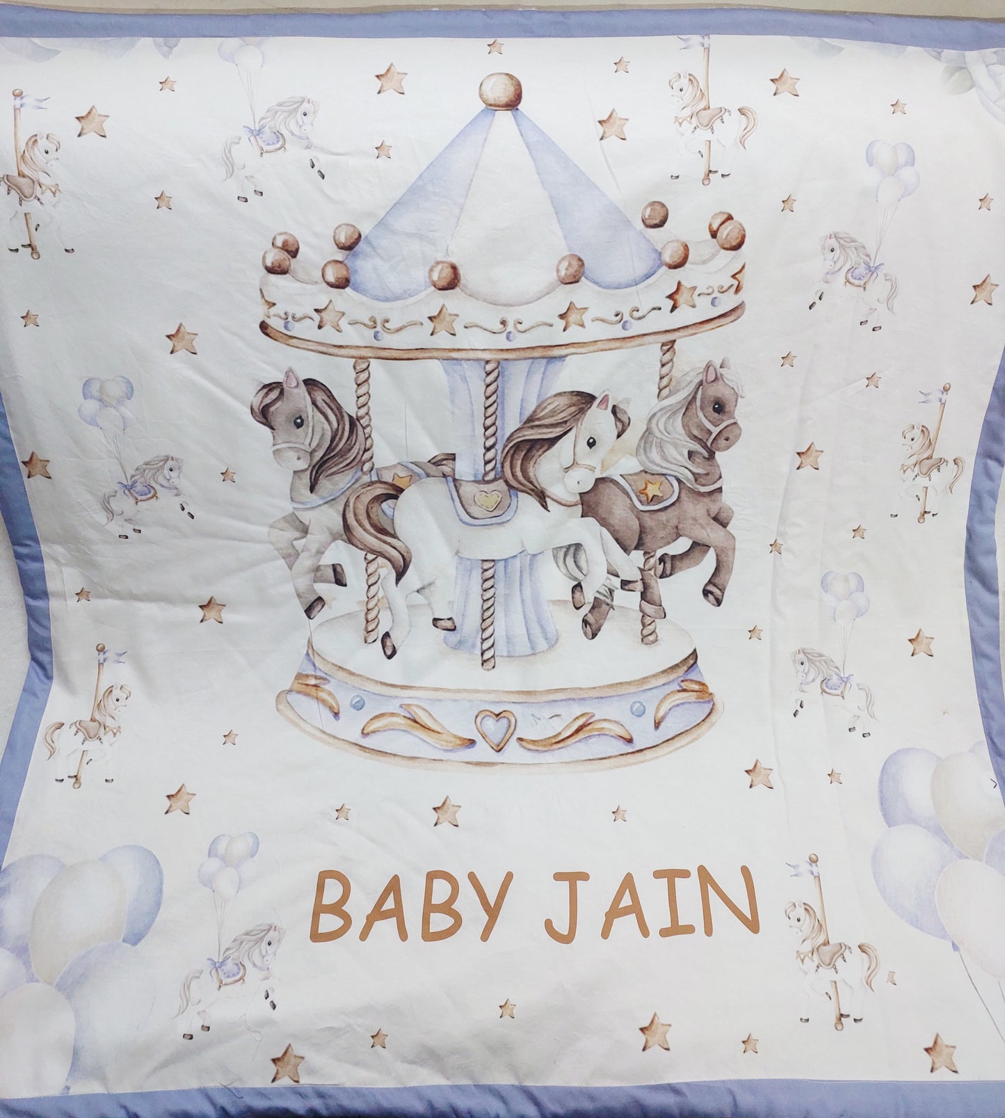 The Horse Carousel Blanket