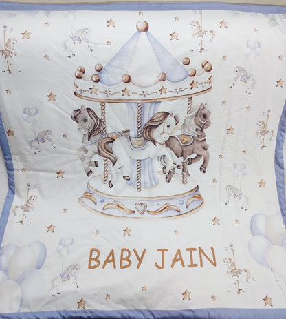 The Horse Carousel Blanket