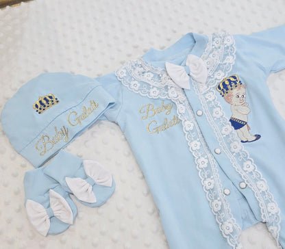 The Prince Charming Romper Set