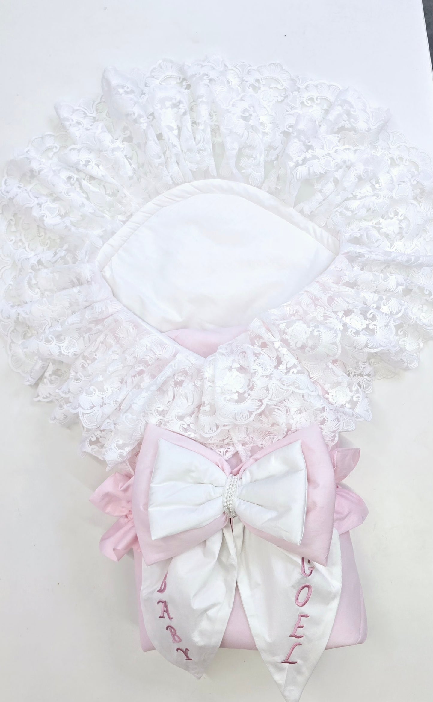 The Double Frill Bow Wrap