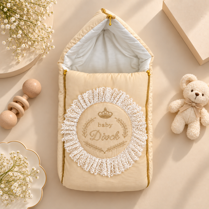 Beige Royal Baby Wrap