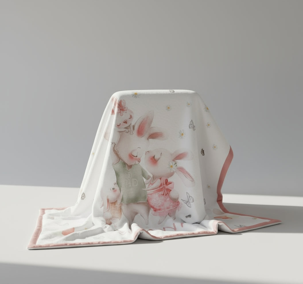 The Bunny Family Blanket