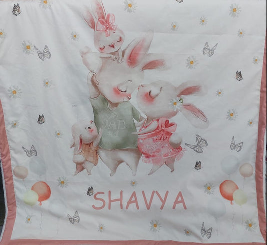 The Bunny Family Blanket