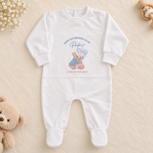 Bunny Birthday Romper