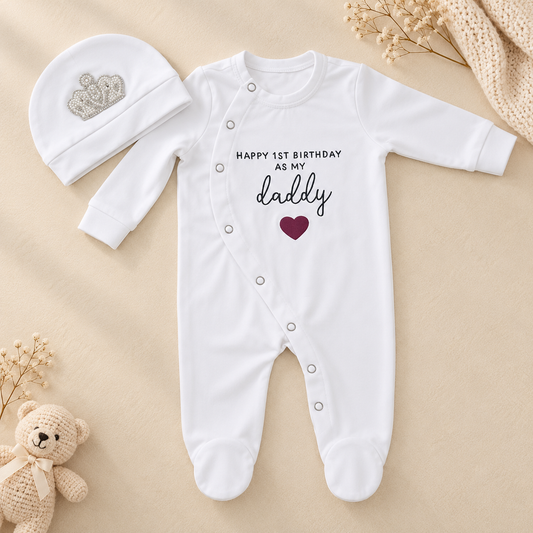 Daddy Birthday Romper Set