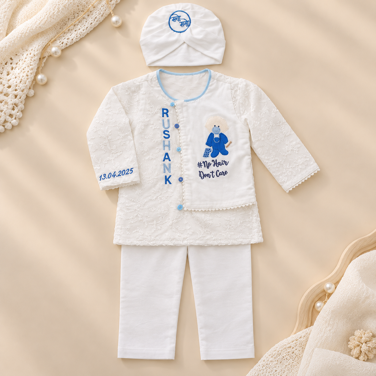 Personalised White Naming Set
