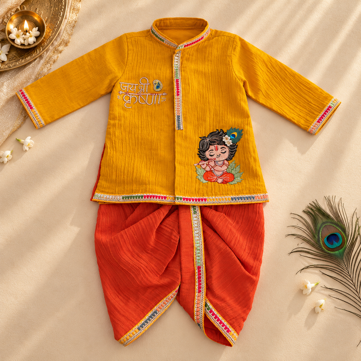 Shri Krishna Dhoti Outfit