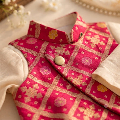Pink Festive Twinning Set