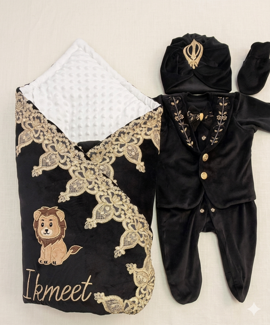 The Black And Gold Lion Combo Set