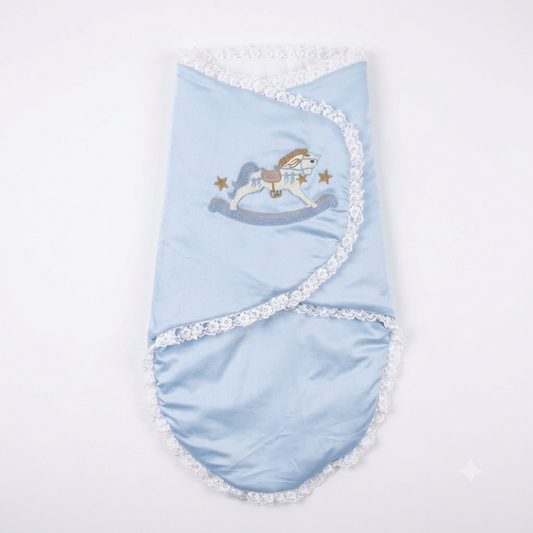 Carousel Sky Blue Wrap