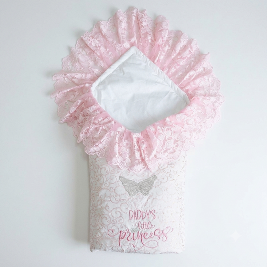 Blush Butterfly Baby Wrap